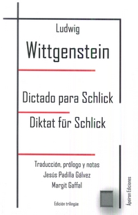 DICTADO PARA SCHLICK / DIKTAT FÜR SCHILICK